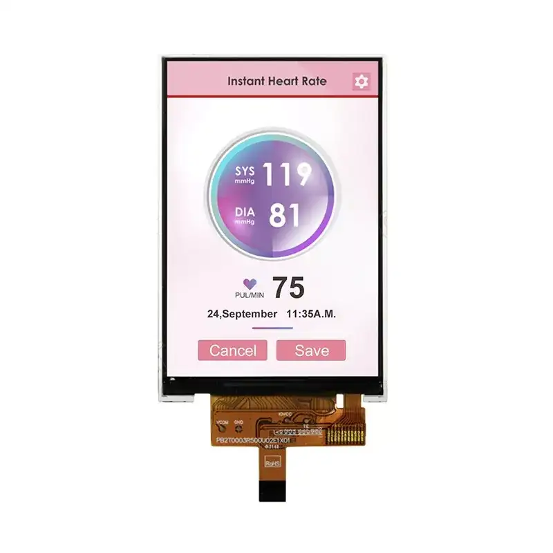 3,5 дюйма 320x480 портретный IPS TFT модуль
