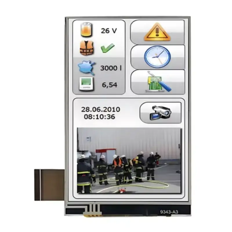 3.97 '' 480x800 Резистивный штрих IPS TFT Module