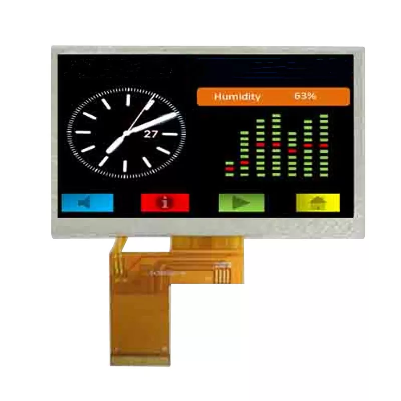 4,3 дюйма 480x272 Широкий TFT модуль TFT