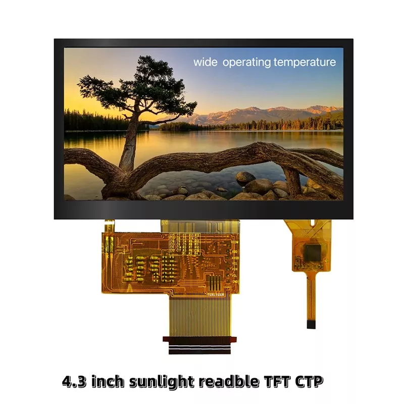 4,3 дюйма 480x272 с модулем сенсорного экрана TFT