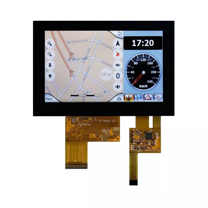 5 дюймов 800x480 трансфлютивный TFT -модуль