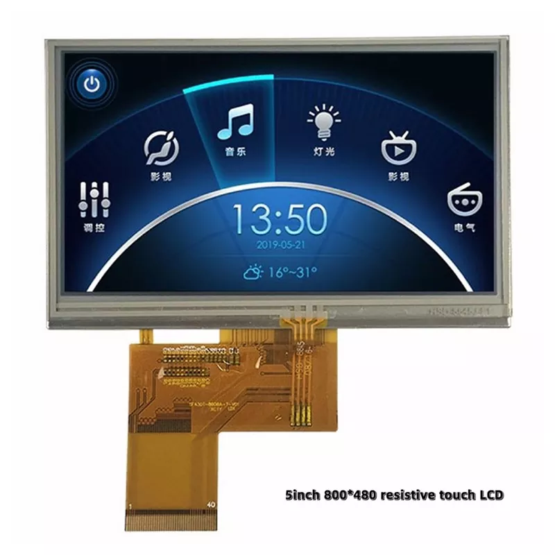 5 -дюймовый резистивный TFT модуль TFT